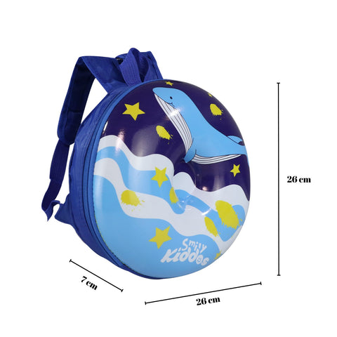 Image of Smily Kiddos Donut Eva backpack - Ocean Theme Blue