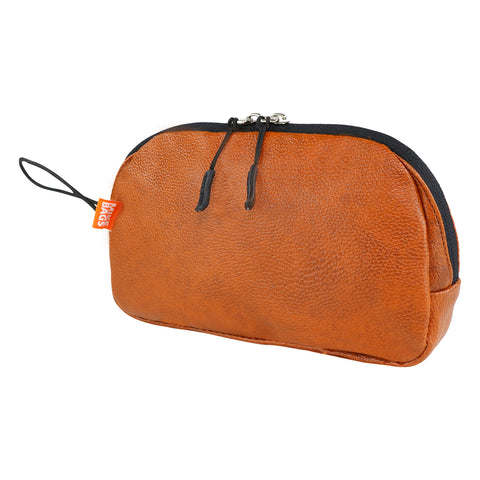 Image of MIKE BAGS Pu Leather Multipurpose Pouch -  Tan