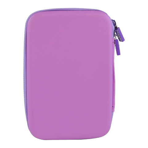 Image of Smily Kiddos Single compartment Eva pencil case - Flamingo Theme purple