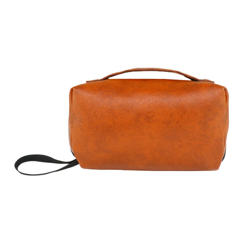 Image of Mike Bags Cosmetic Pouch - Tan