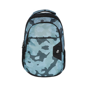 Mike Bags Booster Laptop Backpack with Rain Cover in Camo Print Grey - 29 Liters Capacity (Copy)