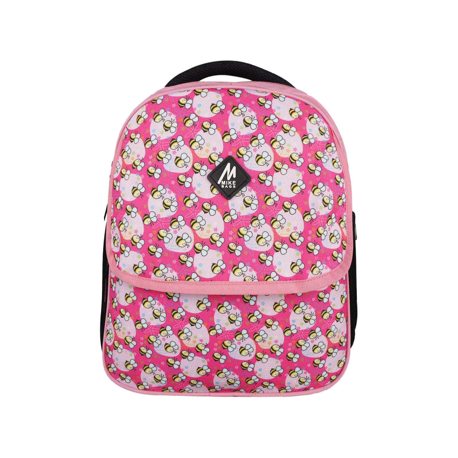 Mike Bags Happy Bee Backpack Pink