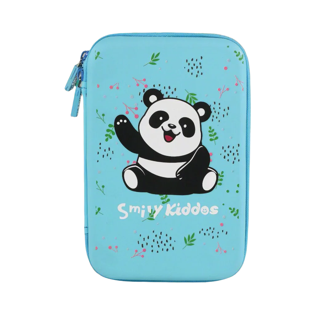 Buy Smily Single Compartment Pencil Case (Black) For School Kids