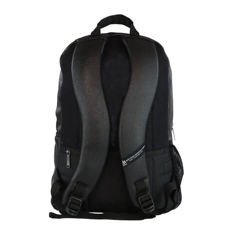 Image of MIKE BAGS Special Combo Faux Leather Laptop Backpack and Duffle bag : Black