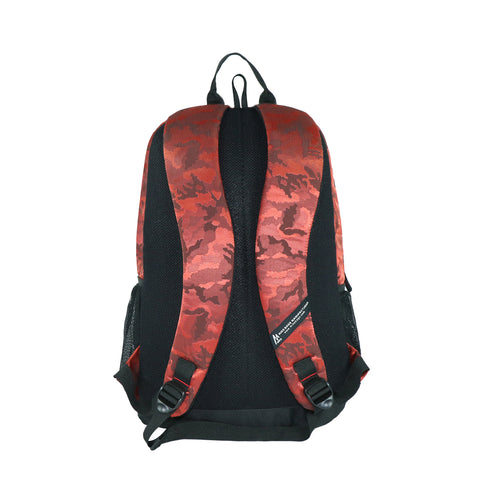 Image of Mike Cosmo Casual Backpack - Camo Red