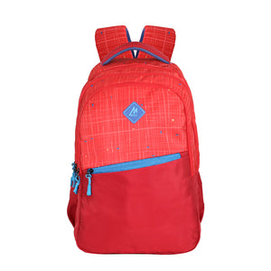 Mike Razor Laptop Backpack -Red