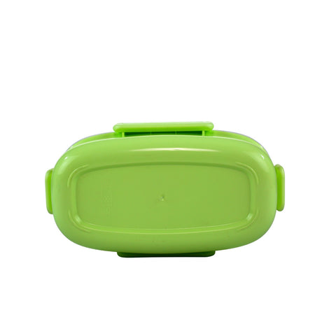 Image of Smily kiddos Stainless Steel Lunch Box Small Holiday Shark Theme - Green 3+ years