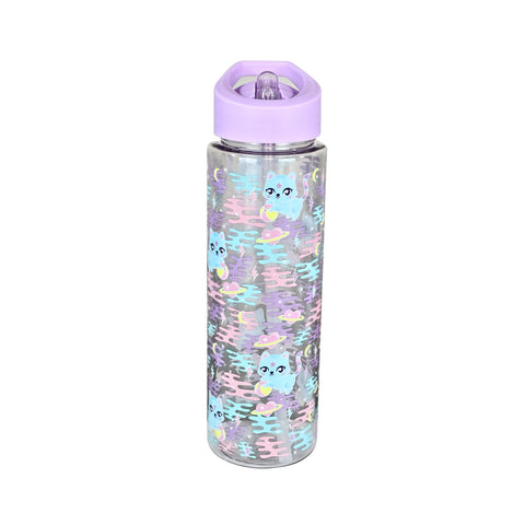 Image of Smily kiddos Sipper Bottle 750 ml - Kitty Theme | Purple