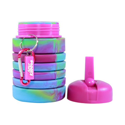Image of Smily kiddos silicone Multicolor Water Bottle