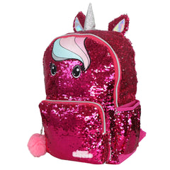 Sequin Unicorn Backpack - Pink Sequin Unicorn Backpack - Pink