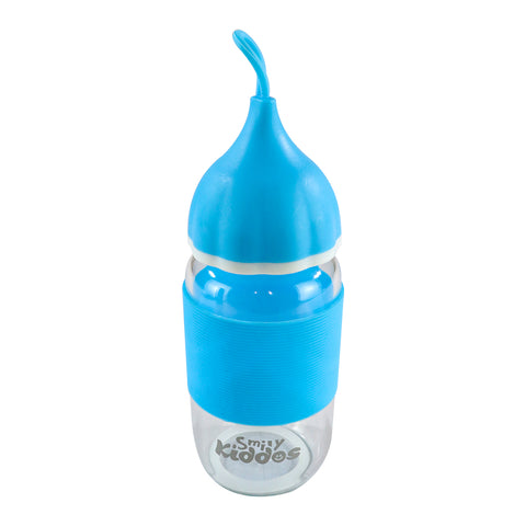 Image of Smily Kiddos Glass bottles for Kids Blue