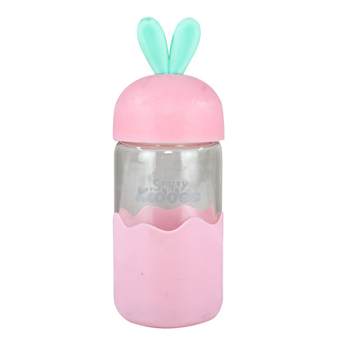 Image of Smily Kiddos Glass bottles for Kids Pink