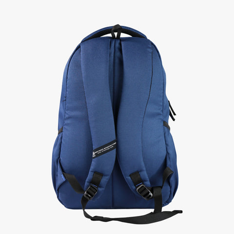 Image of Mike Unisex Laptop Backpack-Blue