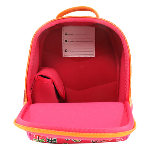 Image of Smily Kiddos Preschool Backpack Ice Cream Theme Pink