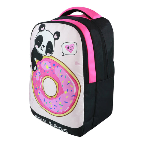 Image of Mike Preschool Donut Panda Backpack : Pink