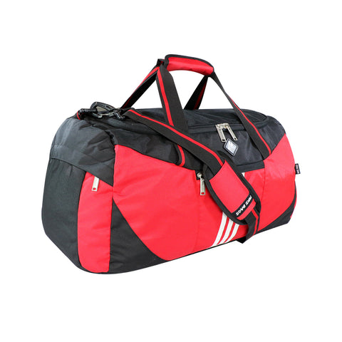 Image of Mike Bags Delta Duffle Bag- Red & Black