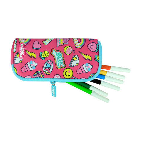 Image of Smily Mini Pencil Pouch Pink