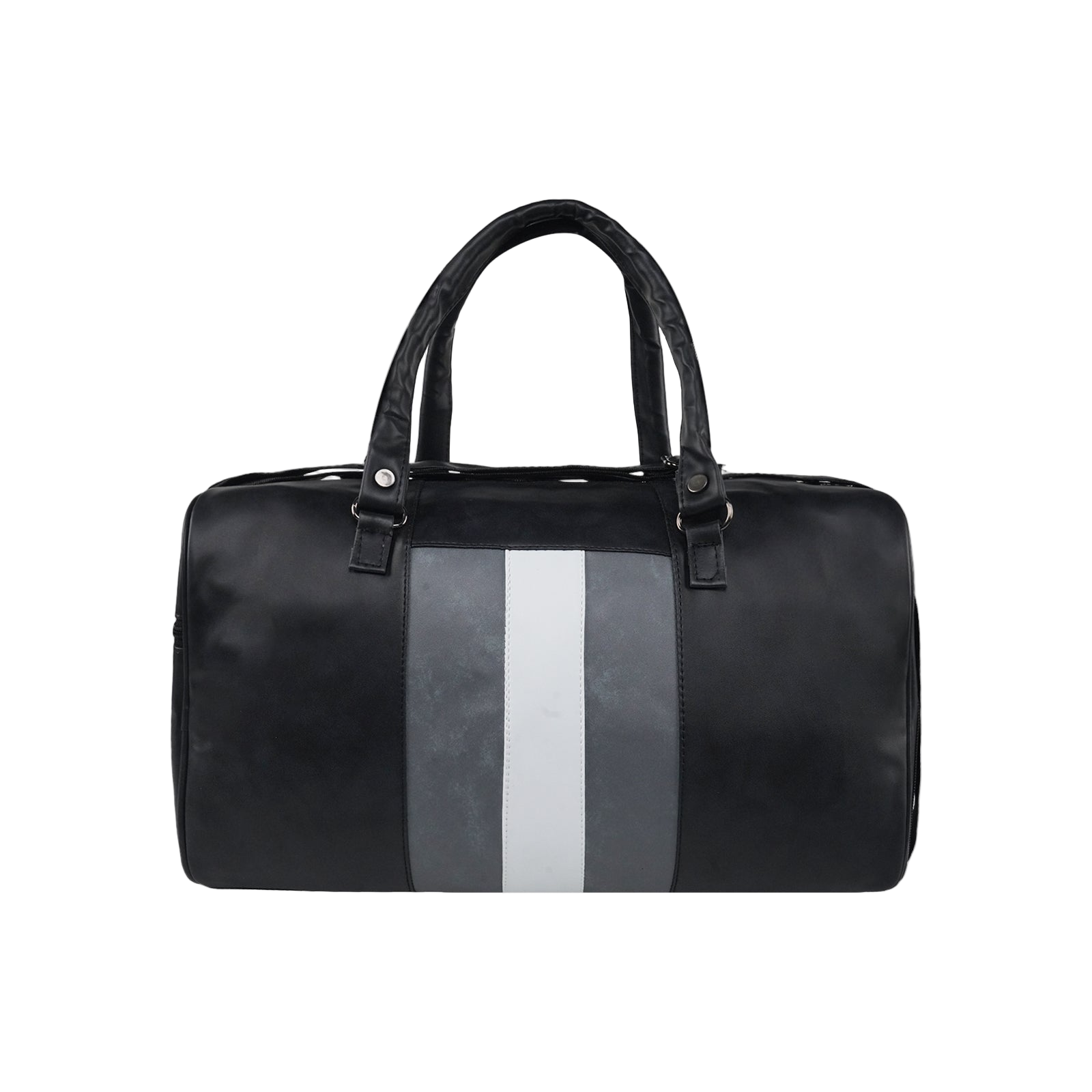 Mike Bags Duffle Bag with Shoe Compartment - Black