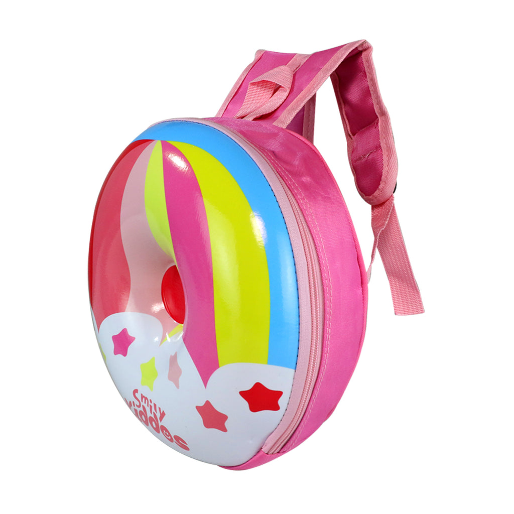 Smily Kiddos Donut Eva backpack - Rainbow Theme Pink