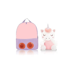 Smily kiddos Unicorn Plush Toy Backpack - Purple