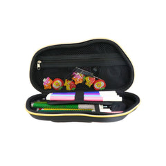 Smily kiddos Motor Bike Shaped EVA Pencil Pouch - Black