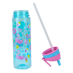 Sleek Hydration Straight Water Bottle open 2