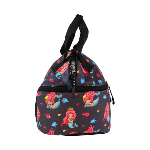 Smily Kiddos Double Decker Lunch Bag Unicorn Theme - Violet LxWxH :25.5 X 17 X 20 CM