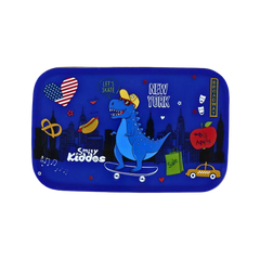 Smily Kiddos Small Brunch Stainless Steel Lunch Box - Dino Theme