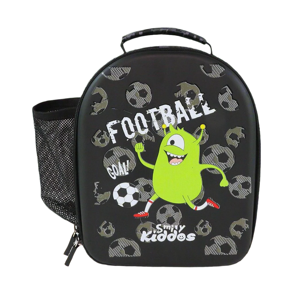 Smily Kiddos Eva Pre School Backpack Alien Theme - Black