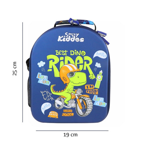 Image of Smily Kiddos Eva Pre School Backpack Rider Dino - Blue