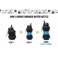 Smily Kiddos Expandable Water Bottle – Snooker 550 mL