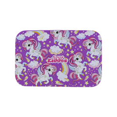 Smily Kiddos Brunch Stainless Steel Lunch Box - Unicorn Theme - Purple