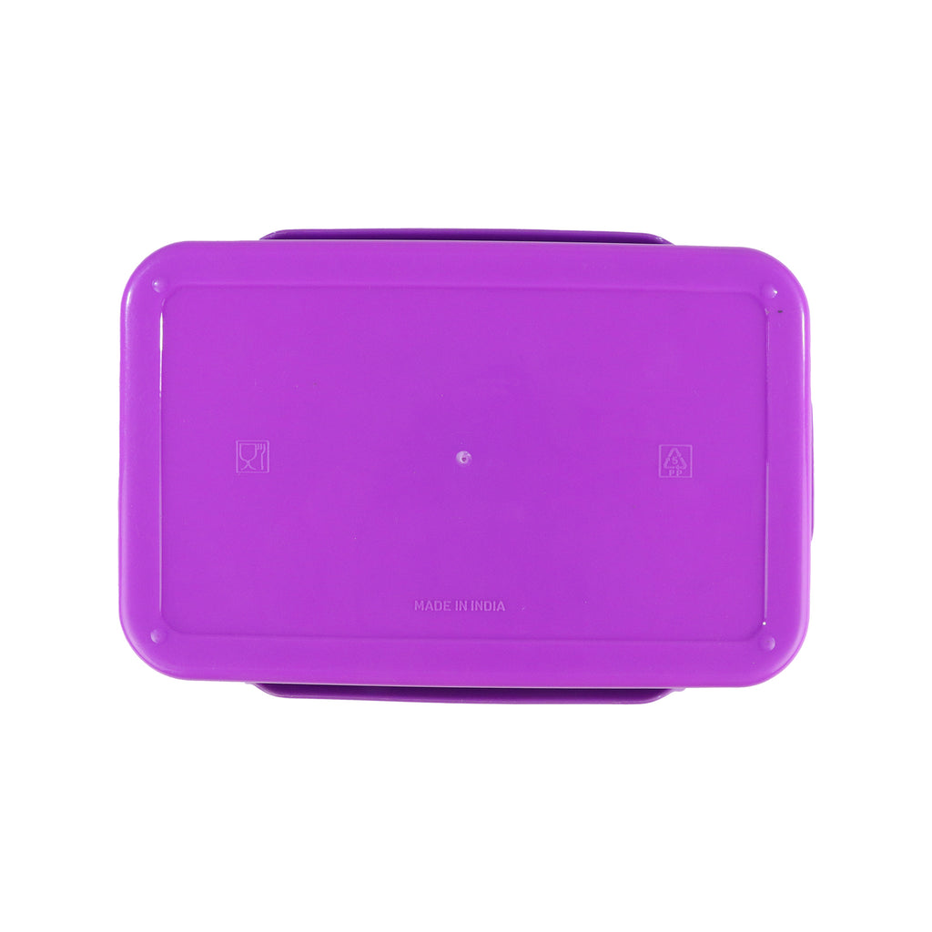 Smily Kiddos Brunch Stainless Steel Lunch Box - Unicorn Theme - Purple