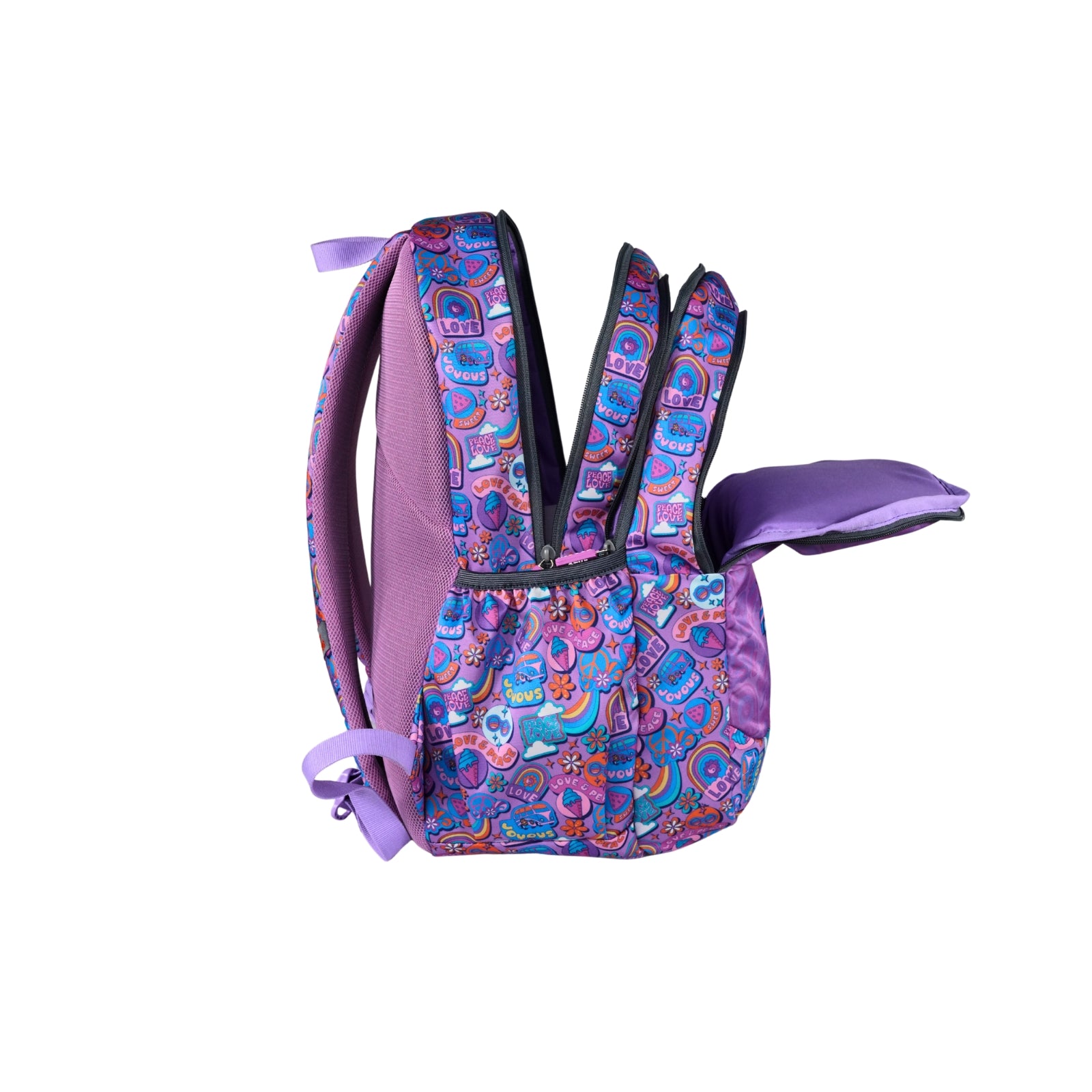 Rainbow Cruiser Backpack - Purple
