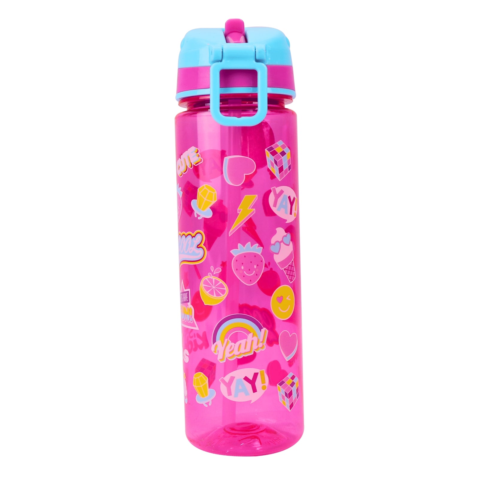 Sleek Hydration Straight Water Bottle – Pink right