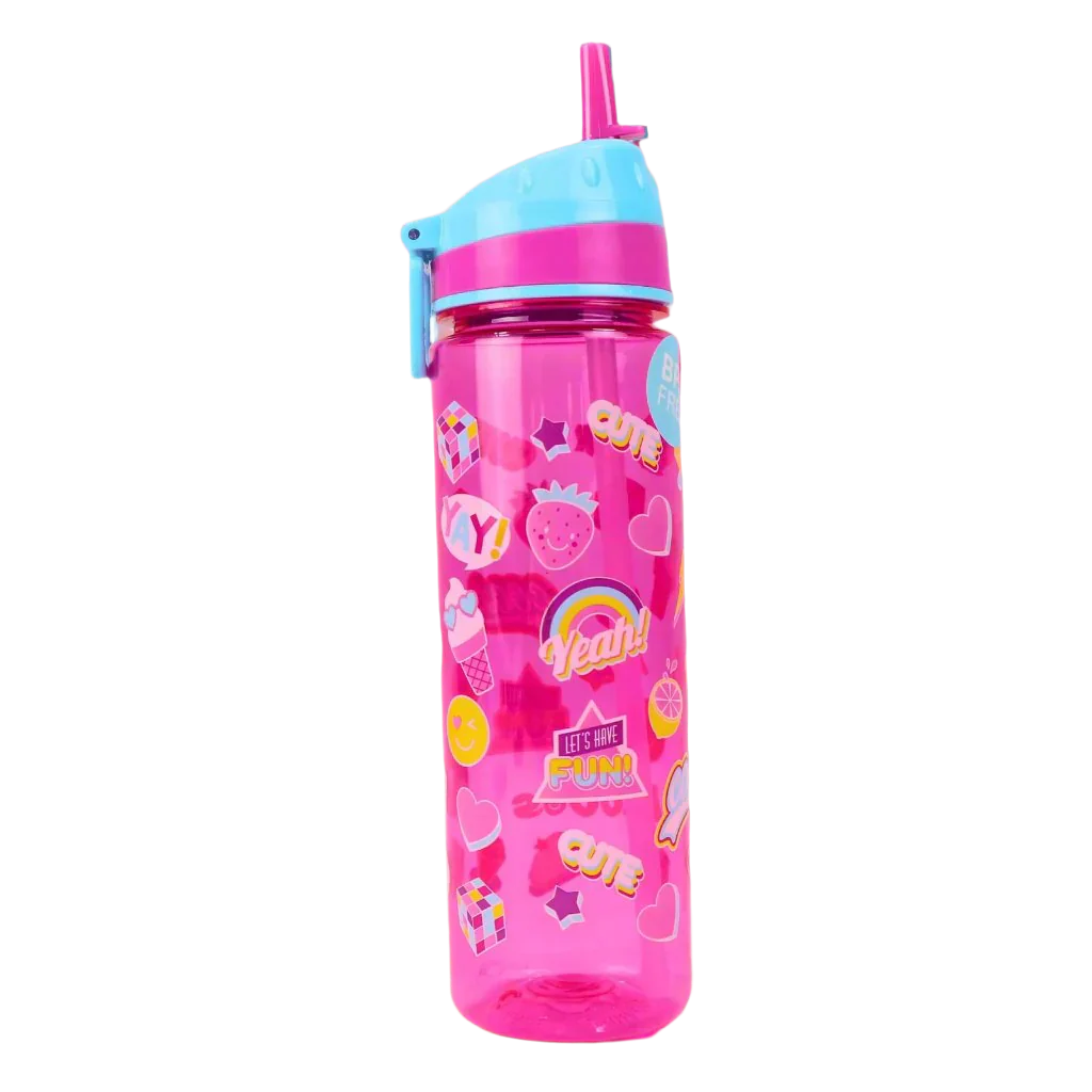 Sleek Hydration Straight Water Bottle – Pink