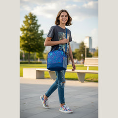 Joy Lunch Bag Senior – Arcade Fuel Theme | Blue