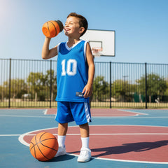 Smily Kiddos Expandable Water Bottle – Basketball 550 mL