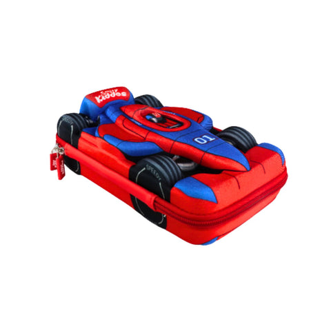 Image of Smily kiddos Sports Car EVA Pencil Case - Red & Blue