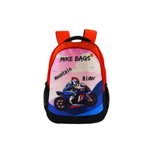 MIKE BAGS 29 Ltrs Junior School Bag  - Mountain Rider - Red LxWxH :45 X 33 X 20 CM