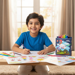 Smily Kiddos Erasable Plastic Color Pencils – Pack of 24