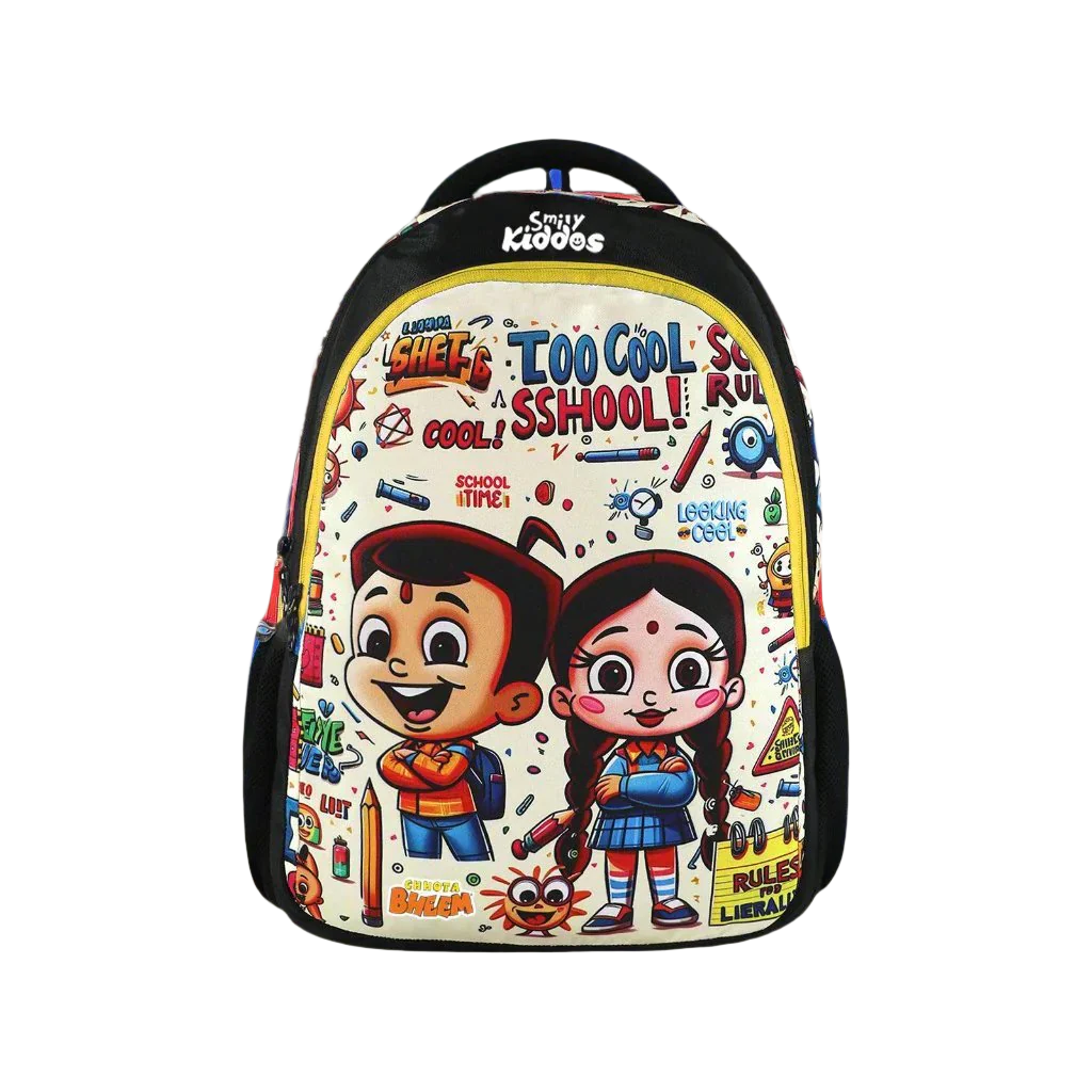 Smily Kiddos - Licensed Chhota Bheem Junior Backpack Too Cool III - Yellow