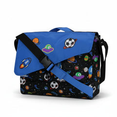 Fancy Shoulder Bag - Black & Blue
