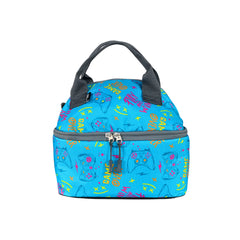 Sonic Theme Double Decker Lunch Bag - Blue