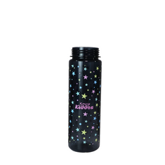 Water Bottle With Flip Top Nozzle Happy Star Theme no cap