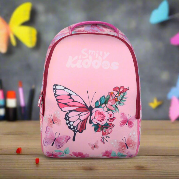 Smily kiddos Enchanting Butterfly Neoprene Junior Backpack 12L Pin Smily Kiddos