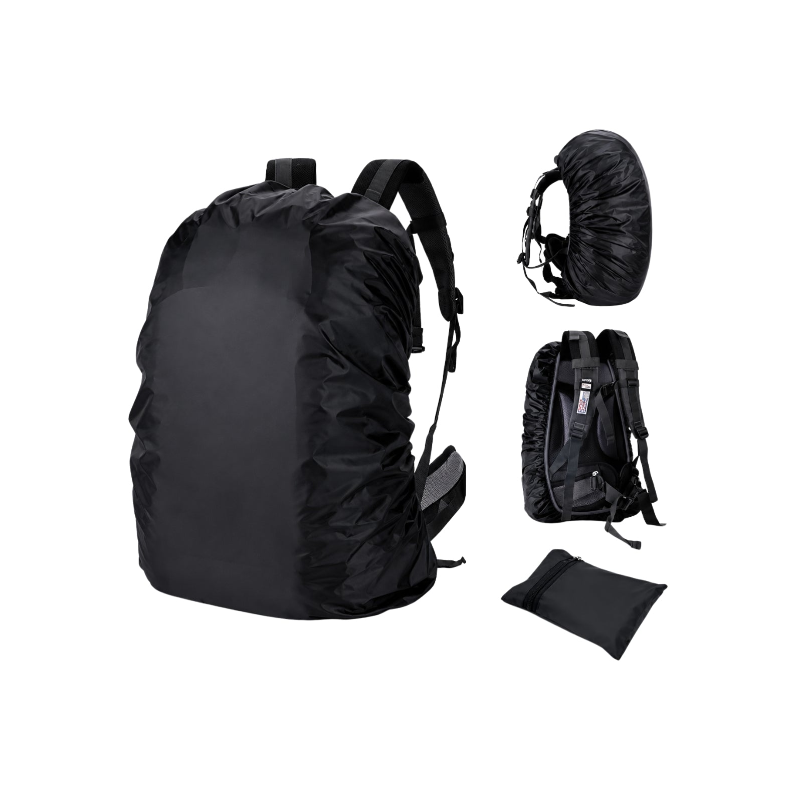 Mike Waterproof Backpack Rain Cover for School & Laptop Bags
