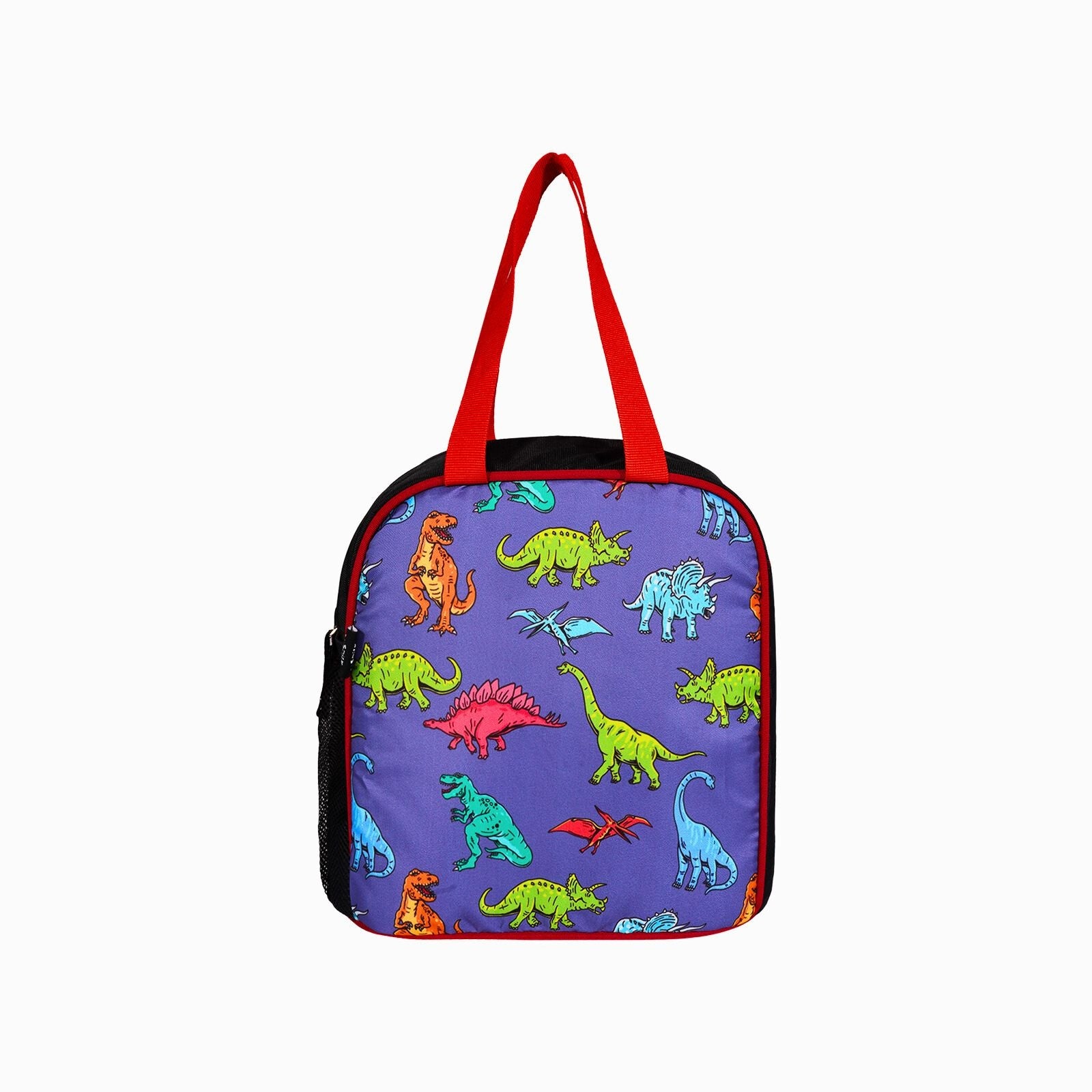 Kids Dinosaur Lunch Bag - School Lunch Box with Water Bottle Holder | BPA-Free