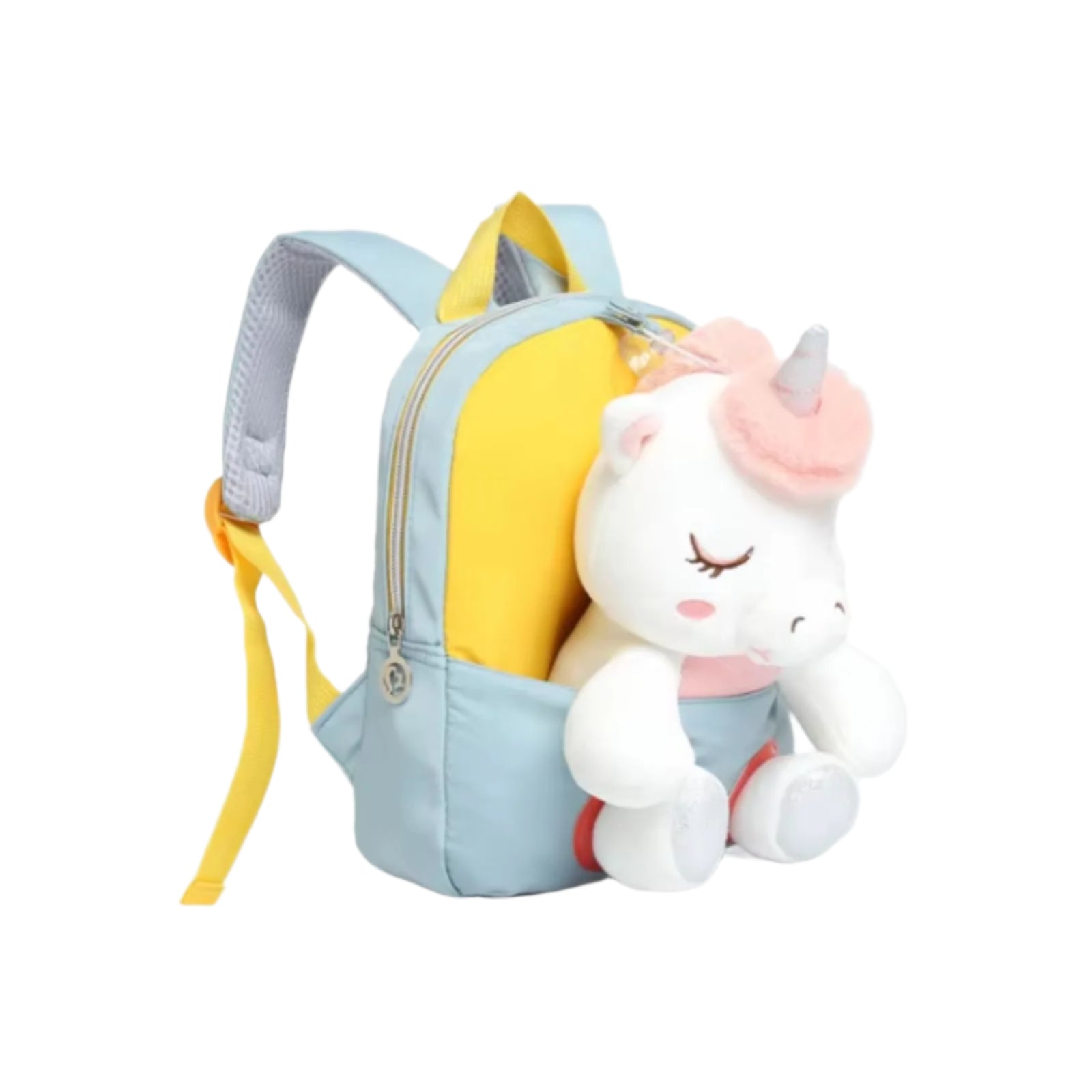 Smily kiddos Unicorn Plush Toy Backpack -Green