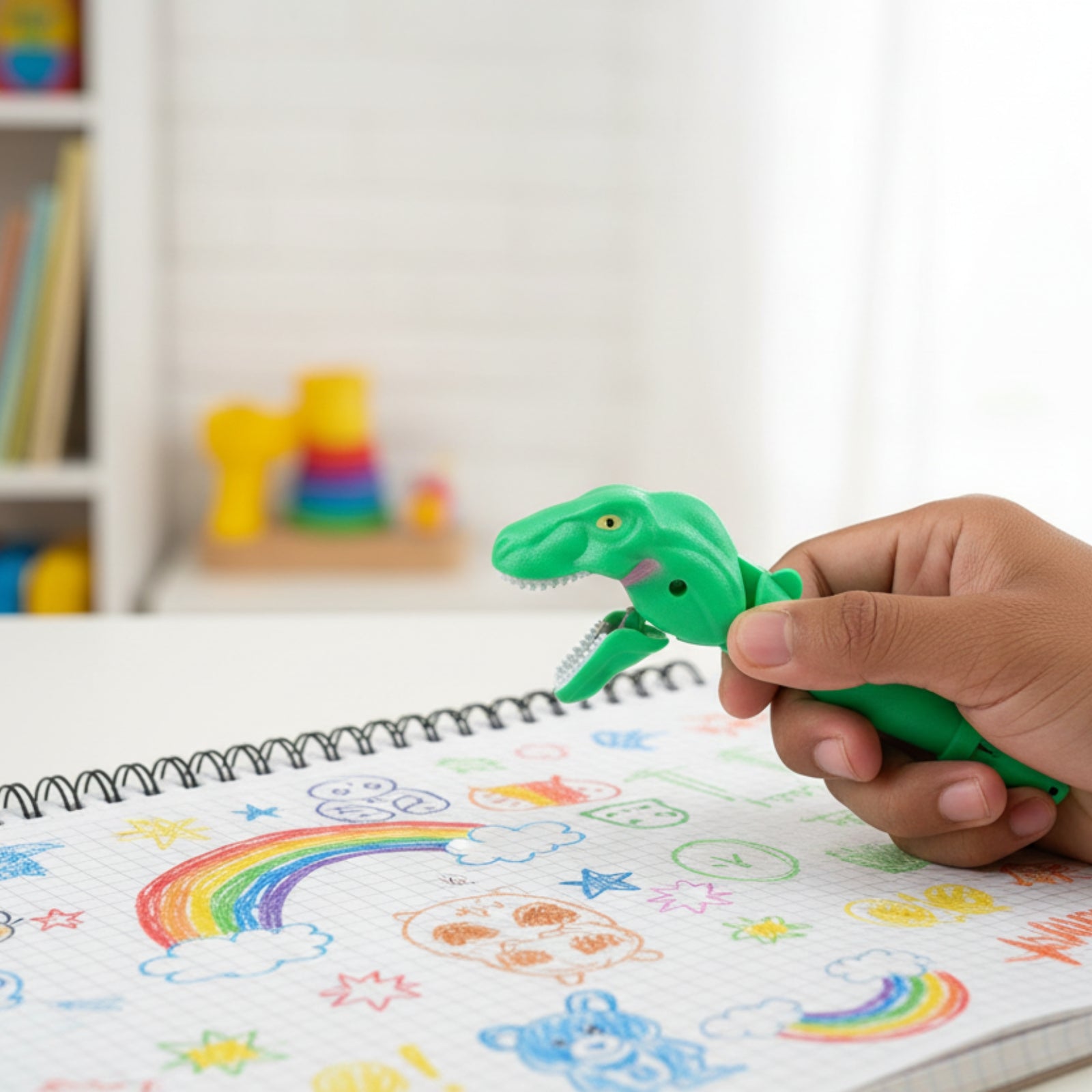 Smily Kiddos Dino Pen – Green T-Rex